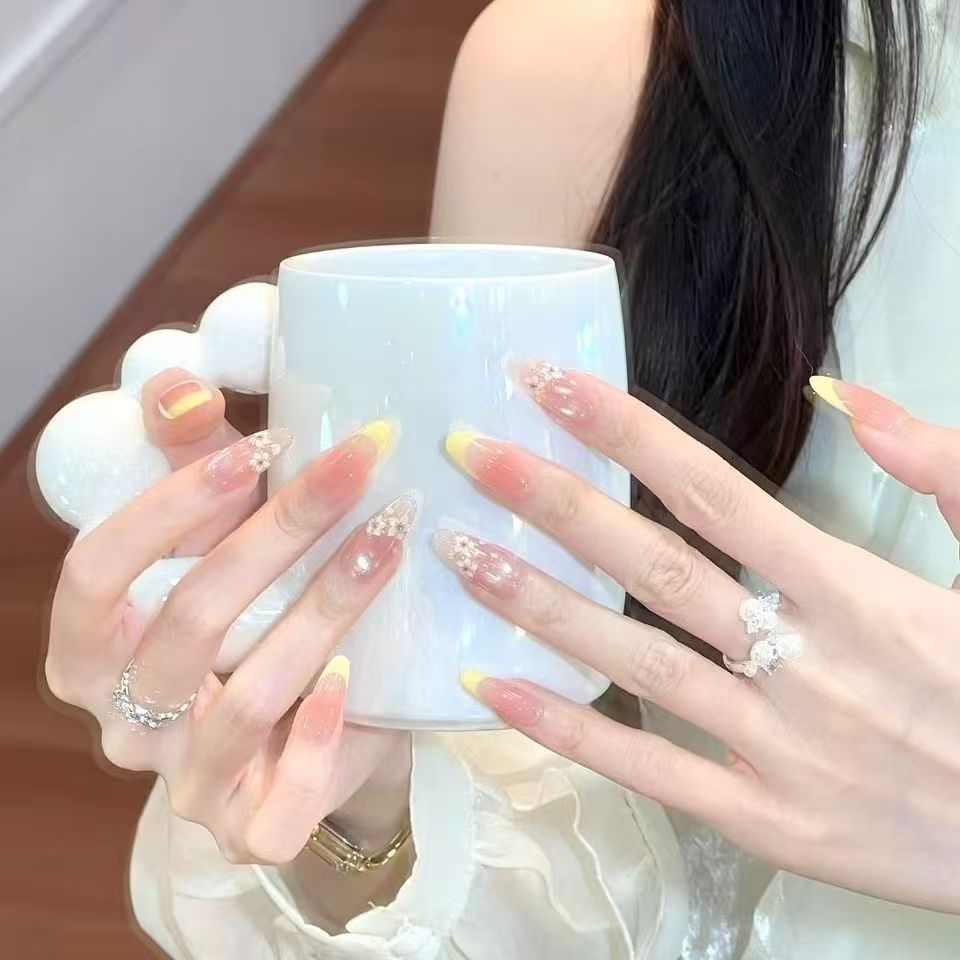 Elegante dekorative Acryl-Nagelverlängerungen