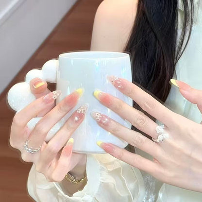 Elegante dekorative Acryl-Nagelverlängerungen