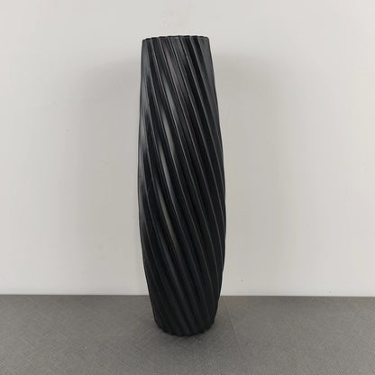 Textured Spiral Decorative Vase Brehn