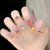 Verspielt Charakterdesign Press-On Nagelset Brehn