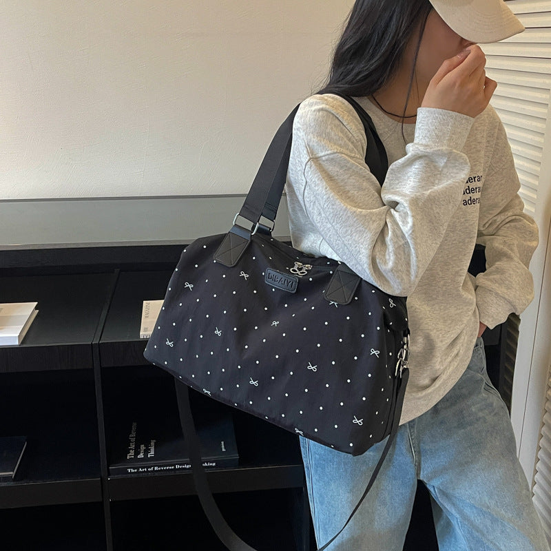 Stylische Wochenendreise-Duffle-Tasche