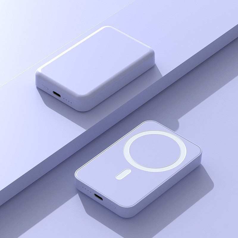 Tragbare Powerbank mit Qi-kompatibler Magnetladung und integrierter Schnellladefunktion Brehn