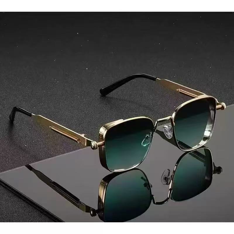 Luxuriöse Geometrische Rahmen Sonnenbrille Brehn