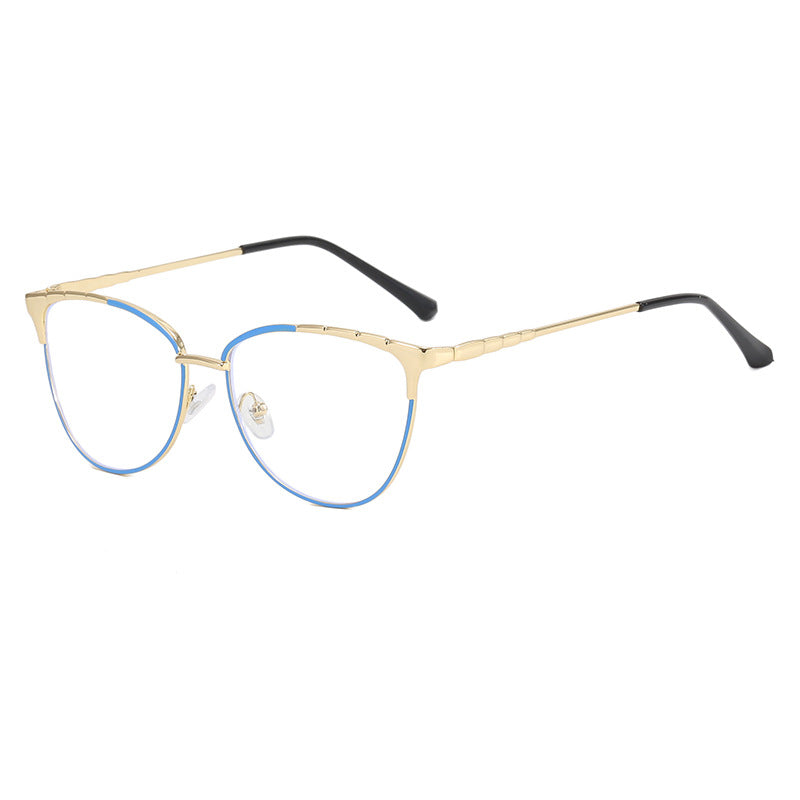 Damen Cat-Eye Brille mit feinen Metallakzenten Brehn