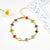 Farbenfrohes Edelstein-Statement-Armband Brehn