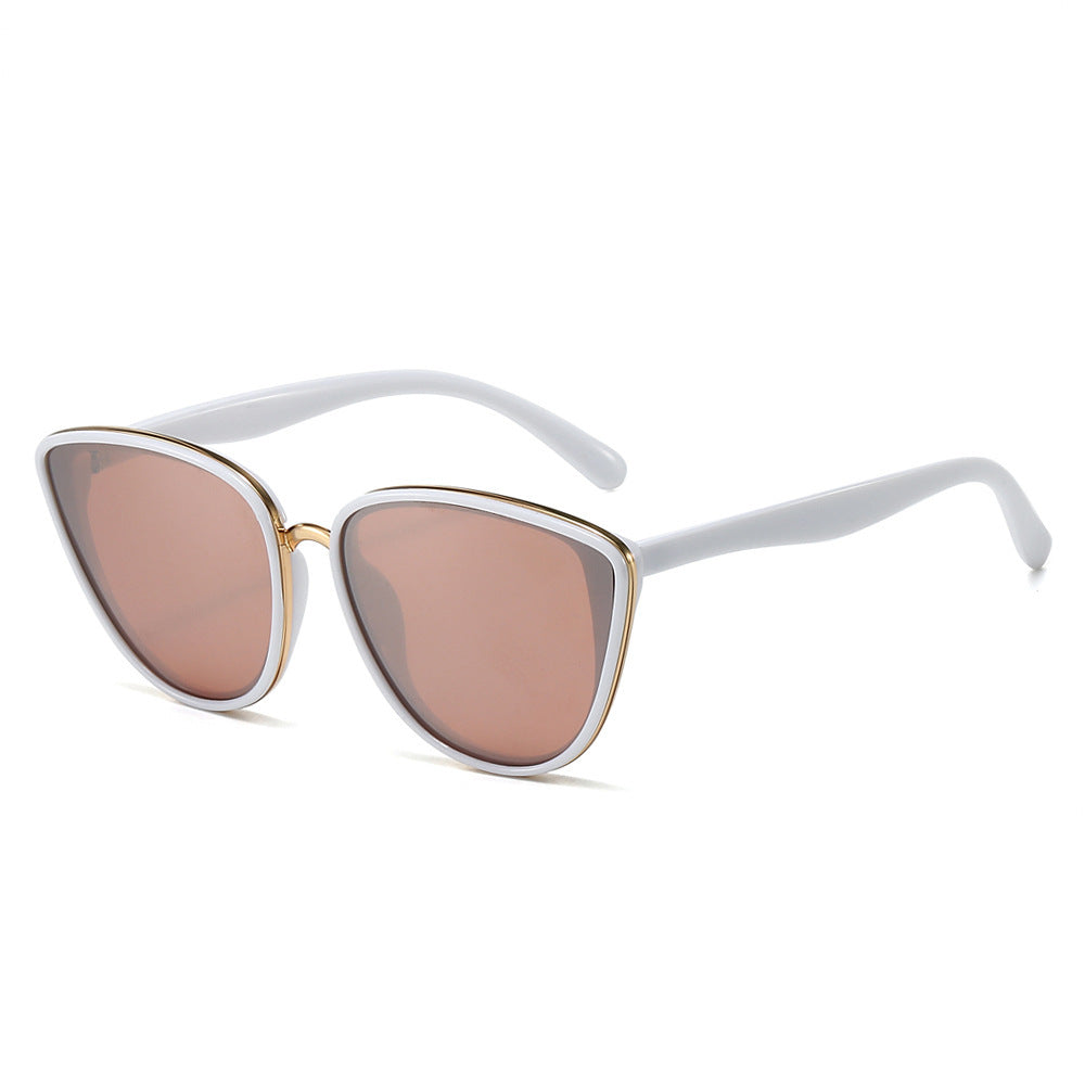 Modisch-futuristische dreieckige Rahmen-Sonnenbrille Brehn