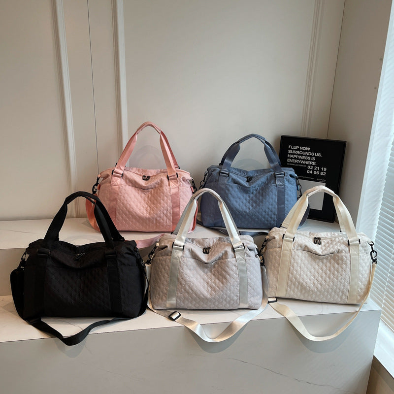 Gepolstertes Stoff Reise Duffle Bag Brehn
