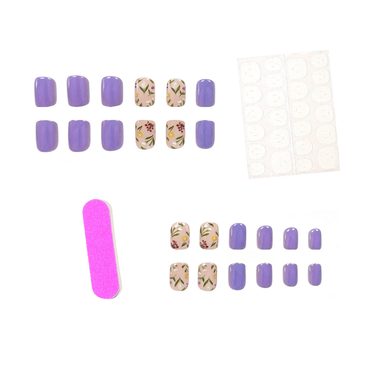 Floral Art Acryl Nageldesign Brehn