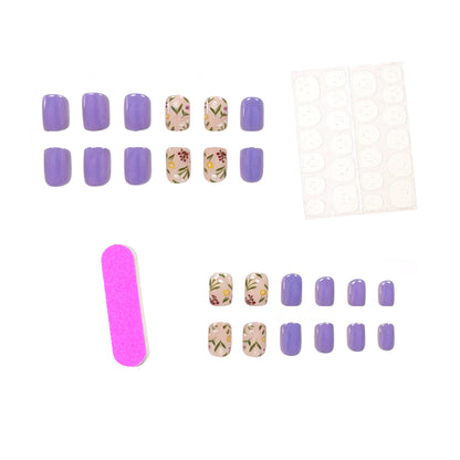 Floral Art Acryl Nageldesign Brehn