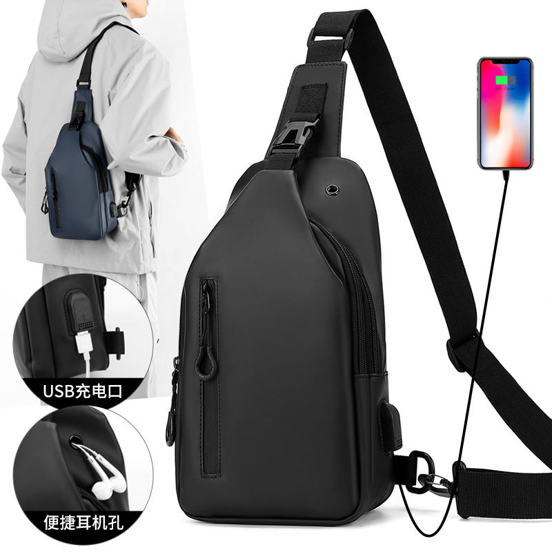 Unisex Sling-Rucksack mit vielseitigen Fächern und verstellbarem Tragesystem Brehn