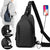 Unisex Sling-Rucksack mit vielseitigen Fächern und verstellbarem Tragesystem Brehn