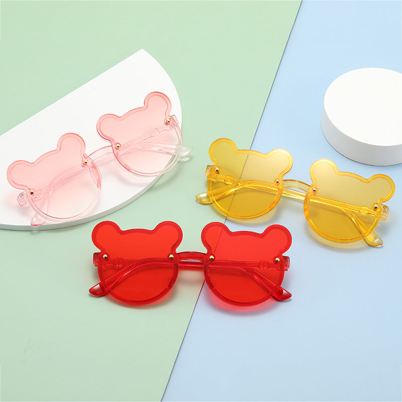 Damen Verspielte Bärenform Sonnenbrille Brehn
