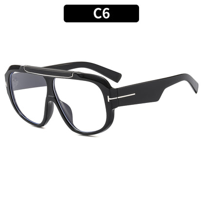 Überdimensionale quadratische Sonnenbrille