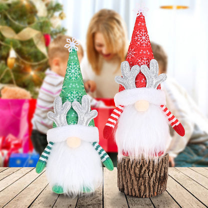 Dekorative Feiertagsgnome Figur Brehn