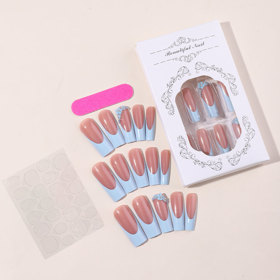 Elegante vollständige Nagelspitzen Set Brehn