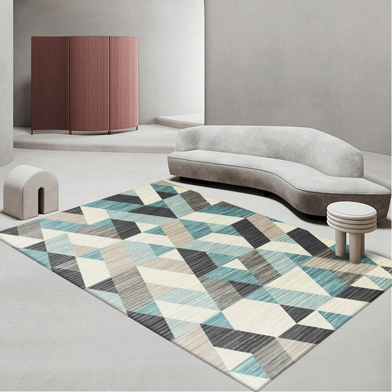 Zeitgenössischer geometrischer Teppich Brehn
