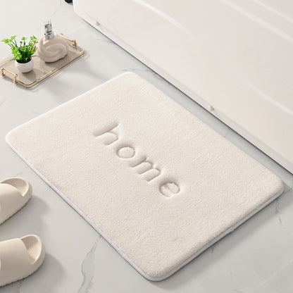 Plüsch Badezimmerteppich mit Home Design Brehn