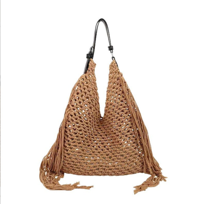 Modische Makramee-Handtasche Brehn
