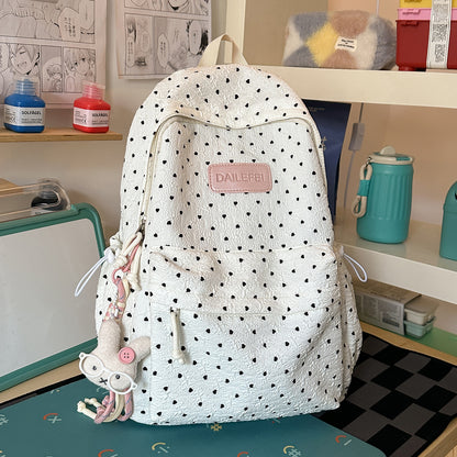 Stylische strukturiertes gemustertes Rucksack Brehn
