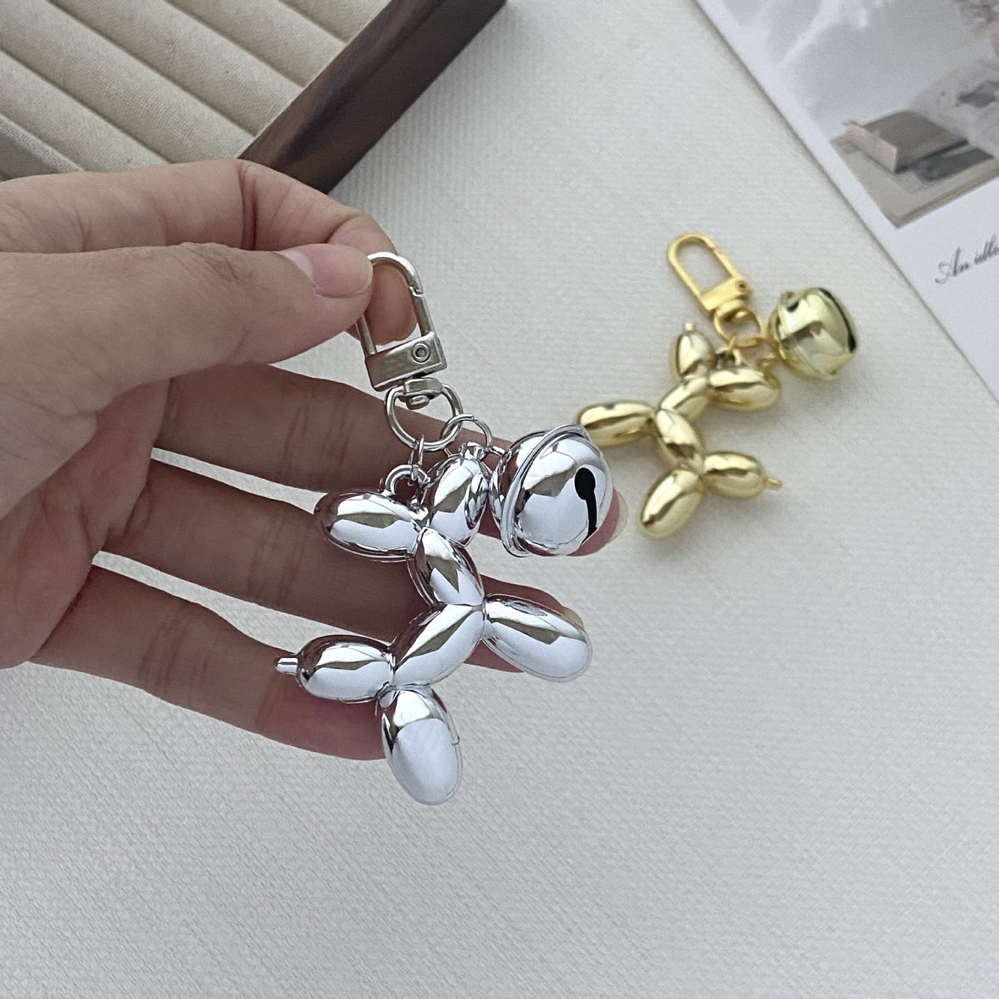 Ballonhund Charm Schlüsselanhänger Brehn