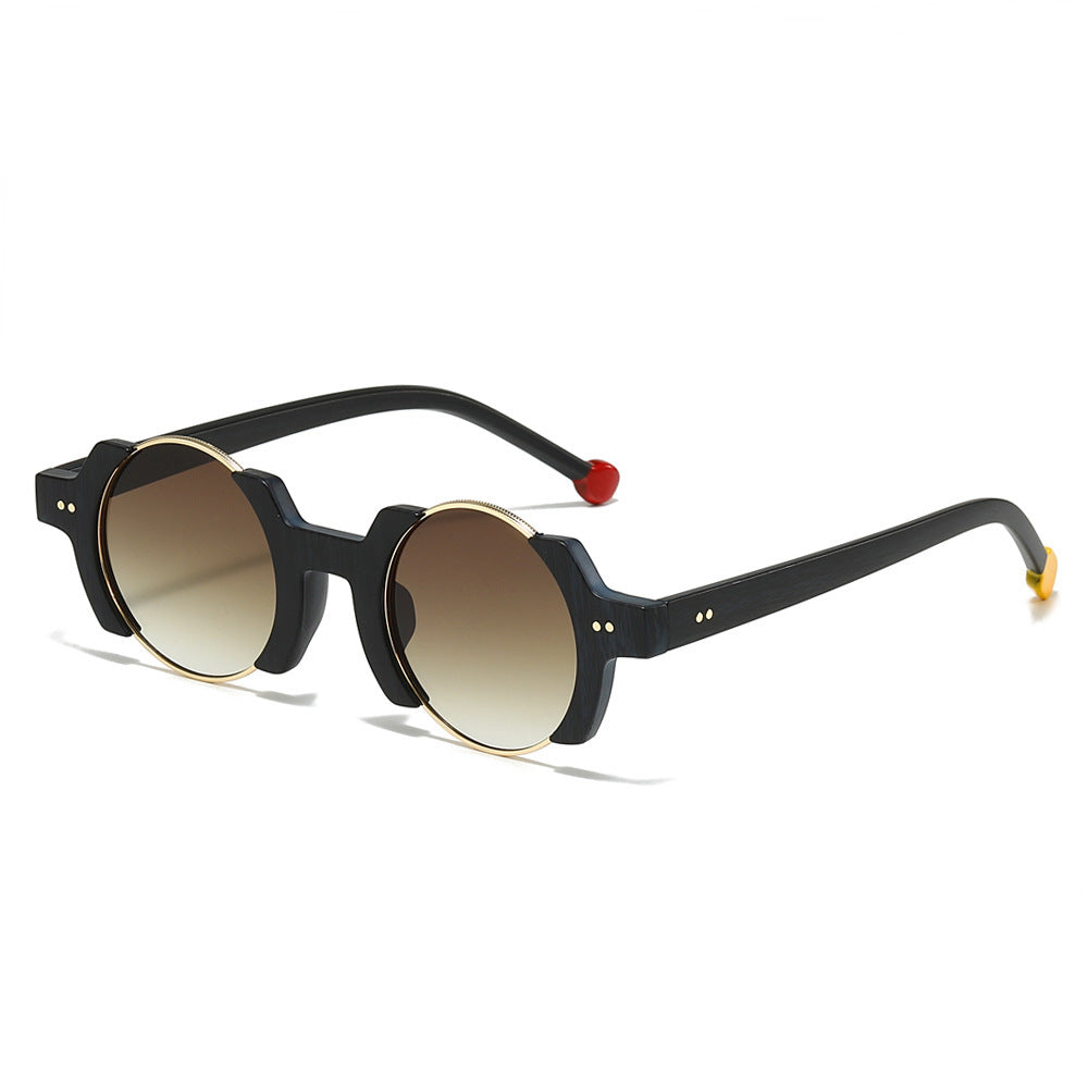 Einzigartige geometrische Rahmen-Sonnenbrille Brehn 1787812353