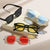 Trendige UV-Schutz-Quadratische Sonnenbrille Brehn