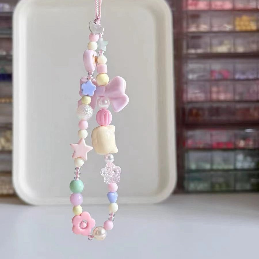 Verspielt Themed Beaded Charm Halskette Brehn