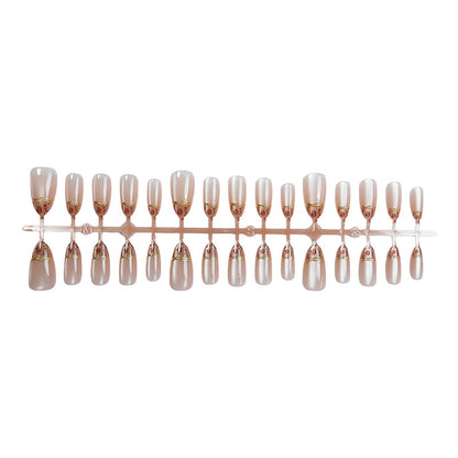 Elegantes Gel Press-On Nail Set
