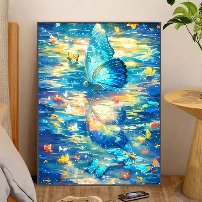 Fantasy Forest Schmetterling Wandkunst Brehn