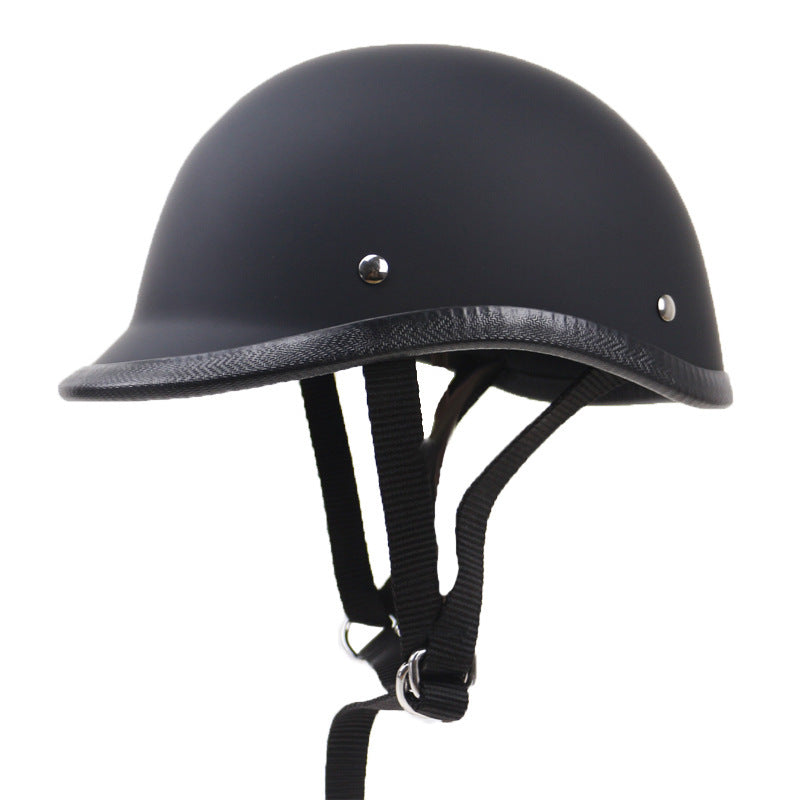 Klassischer Cruiser Motorrad Sicherheitshelm Brehn