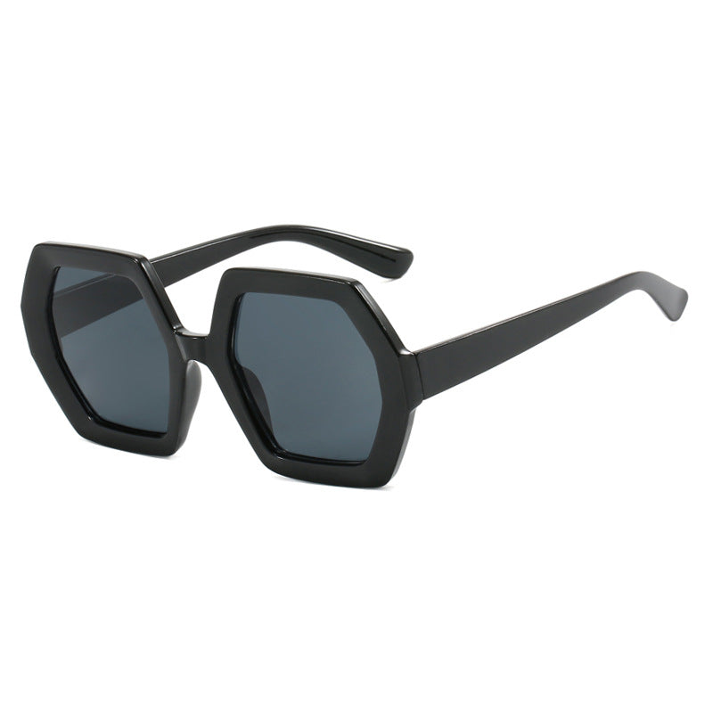 Damen innovative hexagonale Sonnenbrille Brehn
