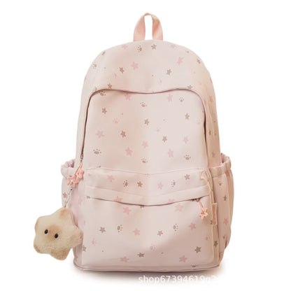 Sternmuster Weicher Stoff Rucksack Brehn