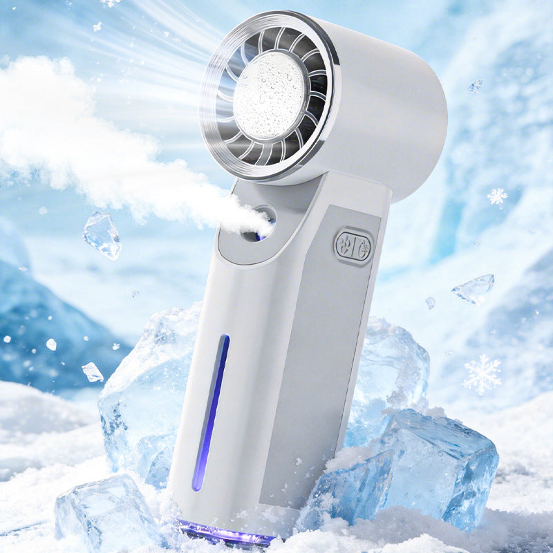 Kühlender tragbarer bladeless Nebelventilator mit USB wiederaufladbarem Akku und einstellbarem Luftstrom Brehn