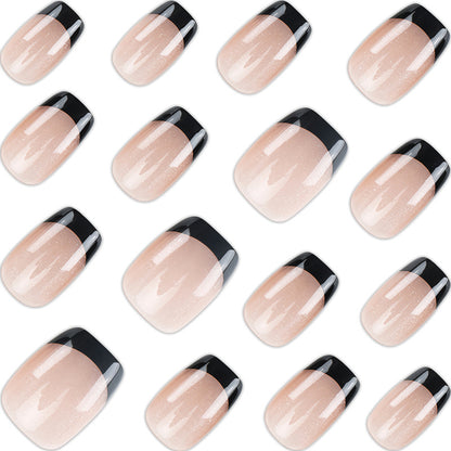 Gel French Tip Press-On Nails Brehn