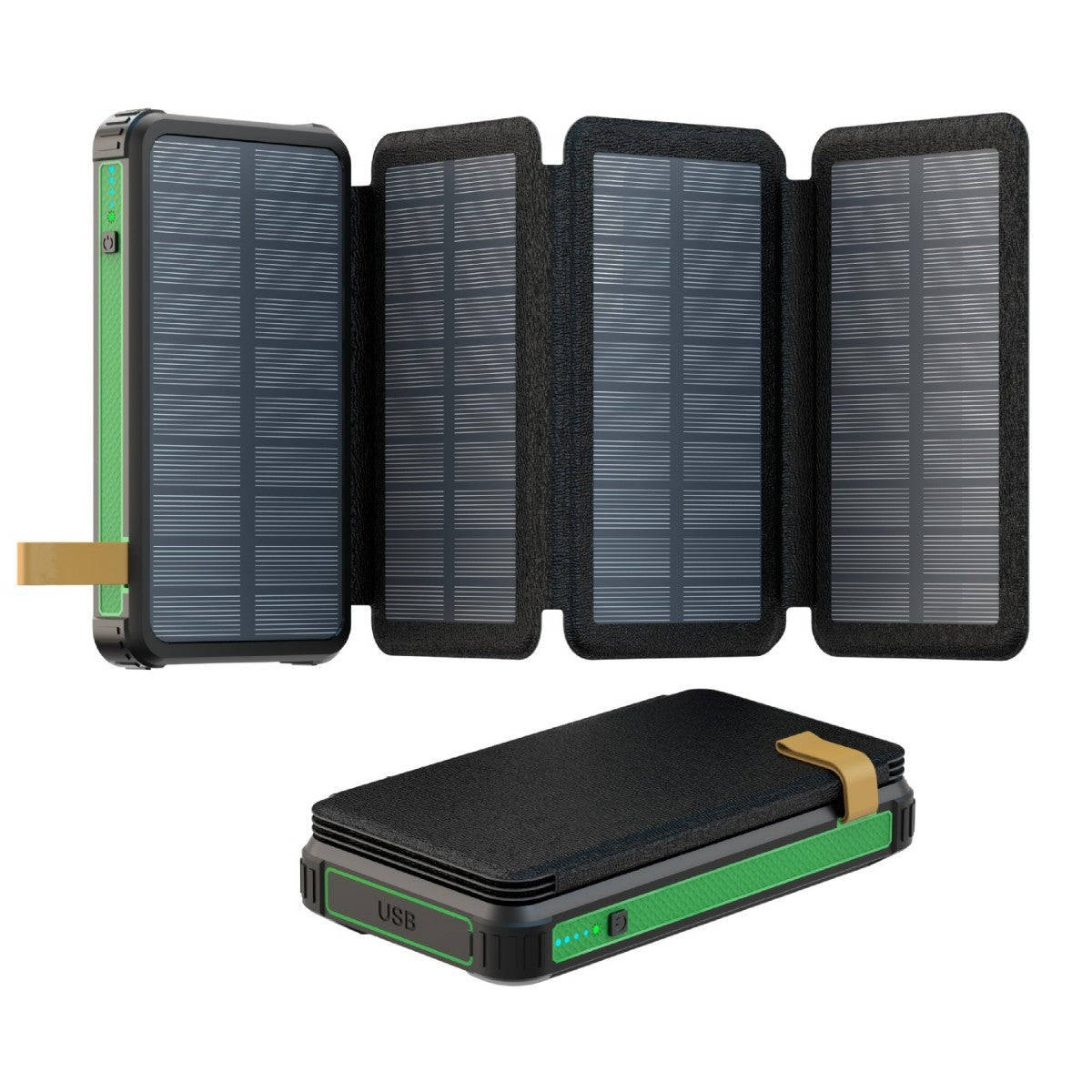 Solarbetriebene Powerbank Mit Schnellladefunktion Von Brehn