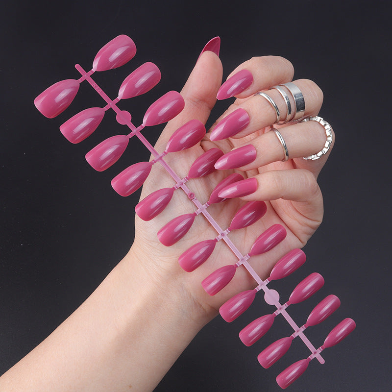 Stiletto Press-On Nägel mit glänzendem Finish Brehn