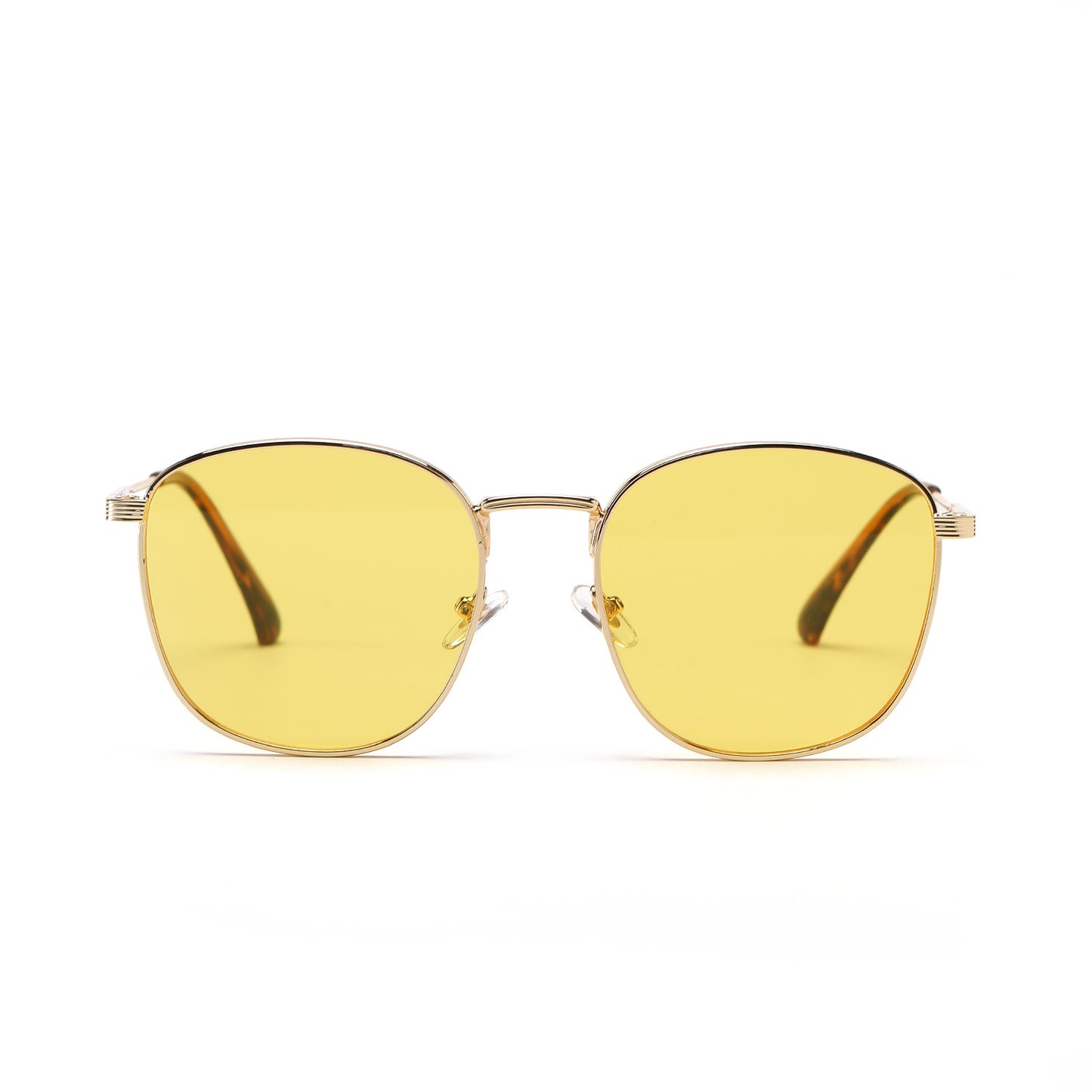 Damen modische Hexagon Sonnenbrille mit luxuriösem Metallrahmen Brehn
