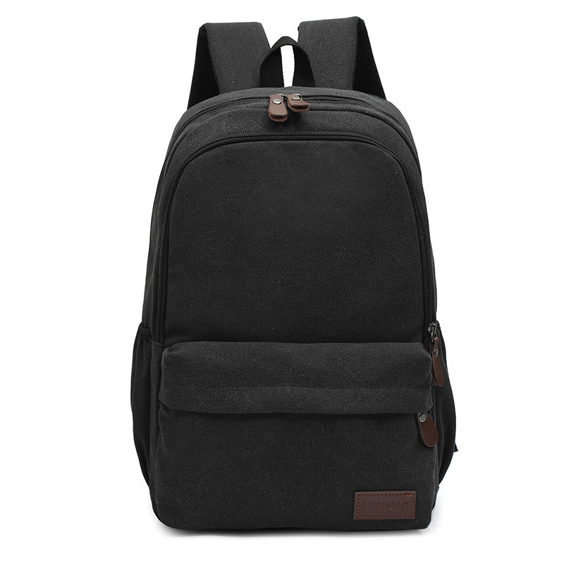 Lässiger Leinwand-Rucksack Brehn