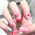 Verspielt Charakter-Themen Press-On Nagelkunst Set Brehn