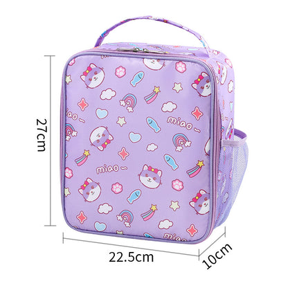 Stylische cartoon-inspirierte isolierte Lunch-Tasche Brehn
