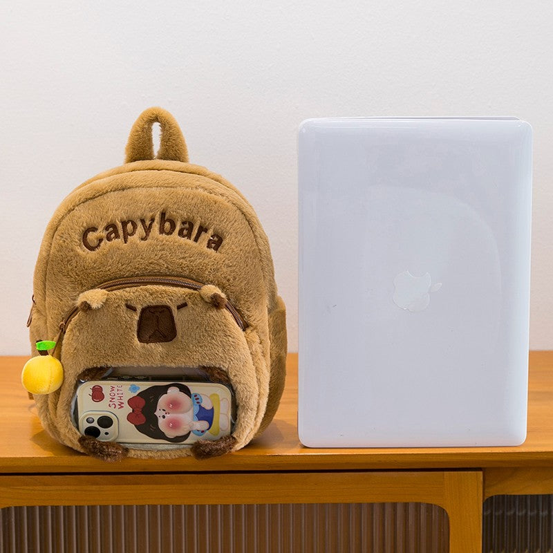 Plüsch Rucksack Im Capybara-Design Brehn