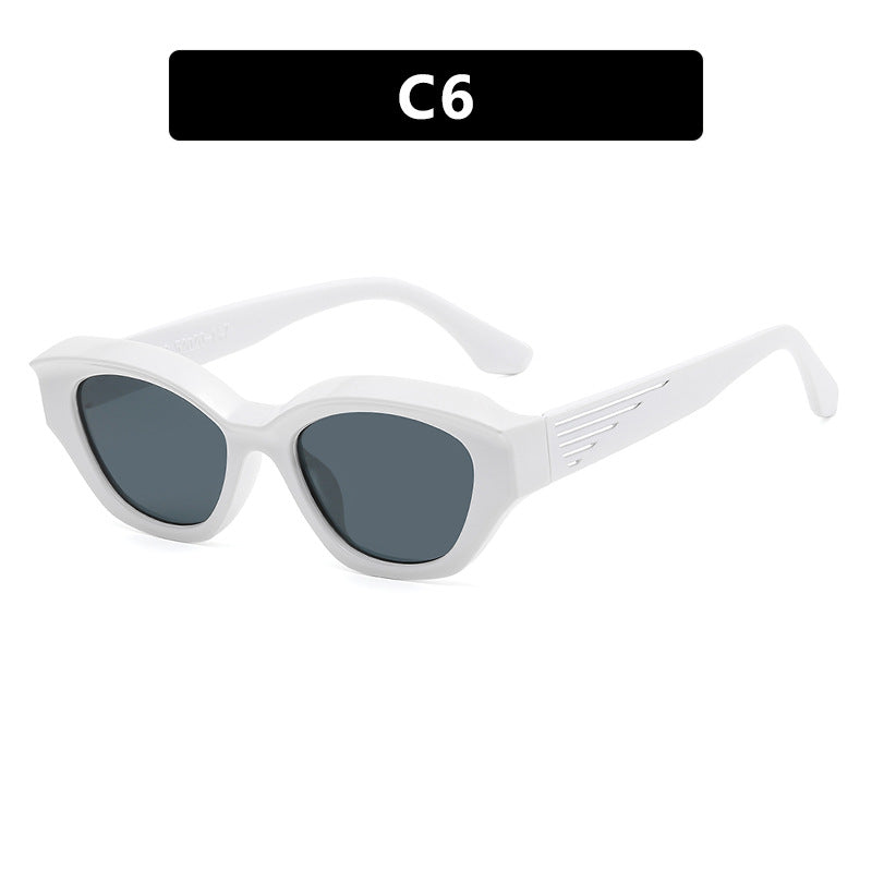 Damen Cat-Eye Sonnenbrille mit markantem Rahmen und UV-Schutz Brehn