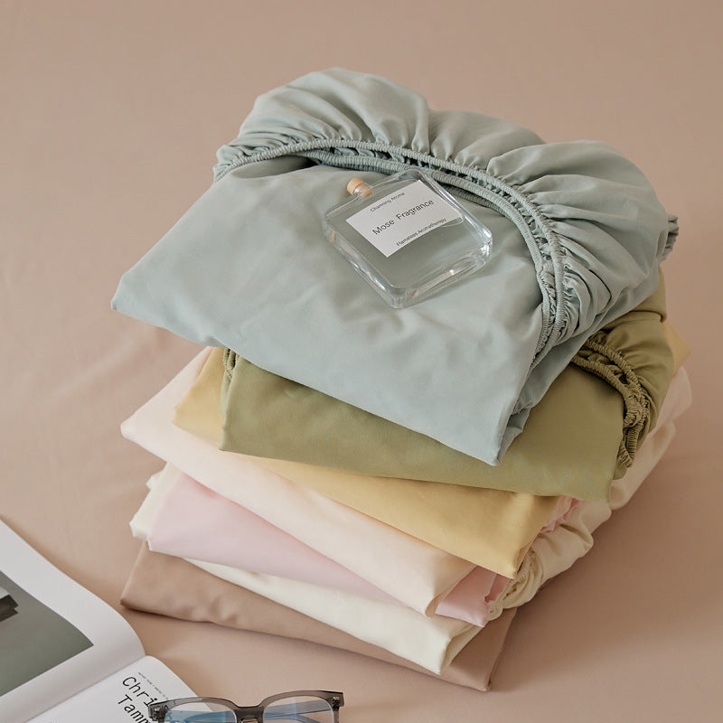 Atmungsaktive ultraweiche Modal-Stretch-Spannbetttuch mit tiefem Pocket und rundum elastisch
