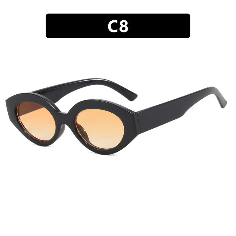 Damen kreative Sonnenbrille im eleganten Retro-Stil Brehn