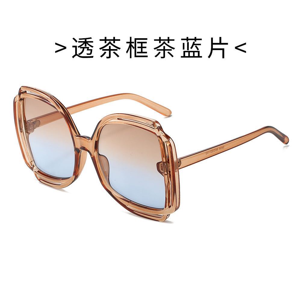 Damen Fashion Sonnenbrille mit modernem Rahmen Brehn