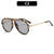 Retro-inspirierte Mode Pilotensonnenbrille