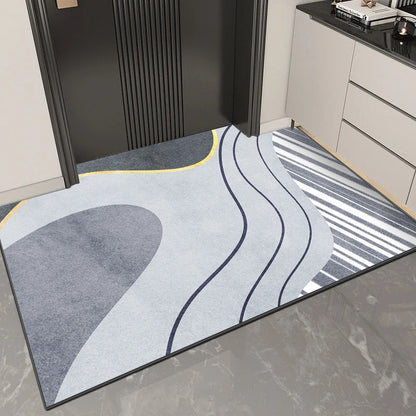 Luxuriöse moderne Eingangsmatte
