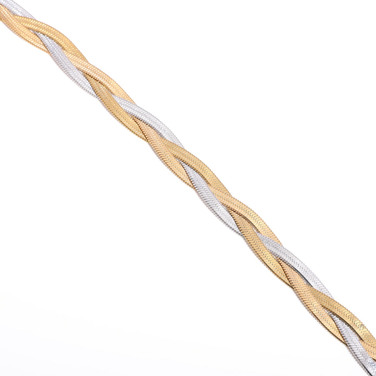 Elegante Strukturierte Drahtarmband Brehn