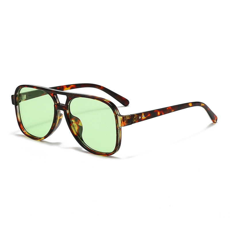 Herren Übergroße Transparente Quadratische Brille Brehn