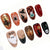 Halloween-Themen Dekorative Press-On Nagelkunst Set Brehn
